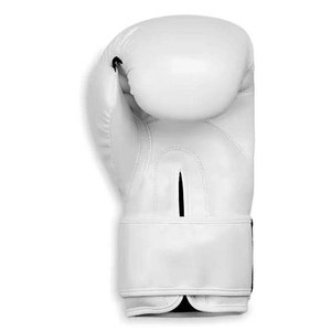 Blue and Yellow PU <b>Moisture</b> Wicking Boxing <b>Gloves</b> Full Finger Lace-Up for Adults Training Use - Product Image 6