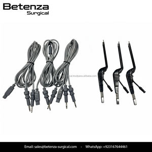 Pinzas de succión electroquirúrgicas bipolares eléctricas europeas profesionales de 20 cm, juego de instrumentos para coagulación y aspiración, antiadherentes - Product Image 6
