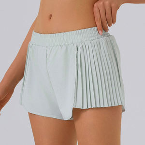 Shorts Deportivos para Mujer, Personalizados, Efecto Segunda Piel, Doble Capa, con Bolsillos, para Gimnasio, Running, Yoga, Entrenamiento - Product Image 2