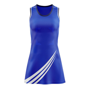Robe de netball haute performance pour femmes 2026, uniforme d'équipe personnalisé sublimé, tissu écologique respirant et anti-humidité - Product Image 2