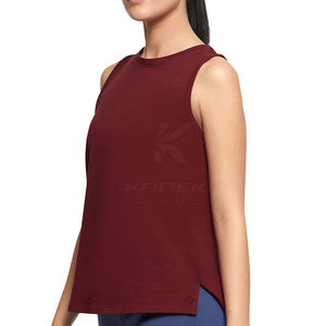 Women Tank <b>Top</b> Lightweight Summer Casual Wear Breathable Eco-Friendly Front Logo Soft Fabric Fashion Daily Comfort Style - Product Image 4