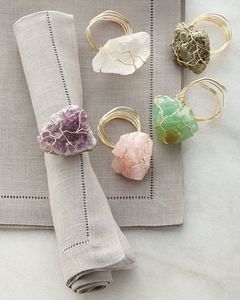 Resin epoxy handcrafted napkin <b>ring</b> wedding table decoration here gifts custom <b>names</b> here - top seller - Product Image 2