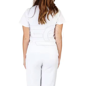 Elegantes Uniformes Médicos para Hombre, Conjunto de Uniforme Sanitario, Tela Suave y Transpirable, Ropa de Enfermería para Clínica y Hospital, Ajuste Cómodo, Logotipo Personalizado - Product Image 5