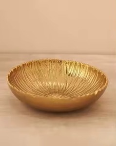 Modern Metal Dry Fruits Bowl Decorative Finish Snack Serving Dish Elegant Table Centerpiece Home Decor Gift Article - Product Image 5
