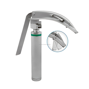 Set de Laringoscopio McCoy al por Mayor, 5 Hojas, 1 Mango, Acero Inoxidable, Eléctrico, Certificado CE e ISO, OEM ODM, Kit de Vía Aérea ORL al por Mayor - Product Image 4