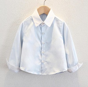 Camisa de Franela para Niños, Cuello Redondo, Diseño a Cuadros, 100% Algodón, Transpirable, Ecológica, Manga Larga con Bolsillo, para Bebés y Niños Pequeños - Product Image 4