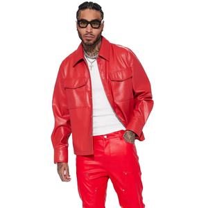 Nuevo estilo Chaqueta de cuero Hombres Ropa de invierno Las mejores chaquetas de moda para hombres - Product Image 1