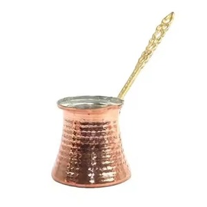 Cafetera Turca de Alta Demanda con Asa Negra, Diseño Oriental, Percolador de Metal, Utensilios para Café y Té - Product Image 3