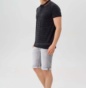 Qualité supérieure Hommes Polos Slim Fit Hommes Polos Respirant À Manches Courtes Hommes Polos - Product Image 3
