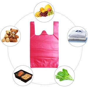 Sacchetti di Plastica per Supermercato 12 X 20 Pollici con Manici, Borse per Negozi - Product Image 3