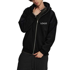 Sudaderas con Capucha Personalizadas de Felpa Francesa 100% Algodón 400Gsm para Hombre, Estilo Urbano, Gruesas para Invierno, OEM por XERET SPORTS - Product Image 5