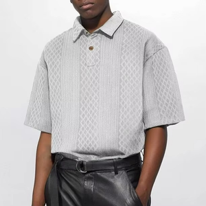 Chemises sans manches décontractées pour hommes grandes tailles, respirantes, à séchage rapide, en tricot lavé, avec logo frontal, de haute qualité - Product Image 1