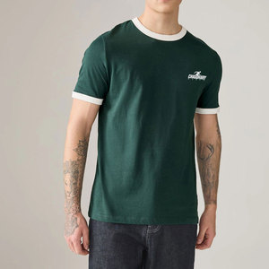 T-shirt Ringer à coutures robustes, en tissu durable, pour une utilisation quotidienne longue durée - Product Image 1