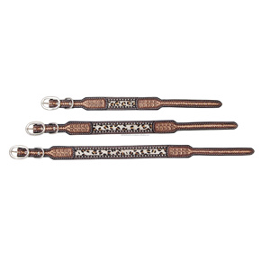 Collier de chien en cuir fait main de qualité supérieure avec motif solide Rivet Décoration Top Indian Manufacturer Fournisseur-Saman Exports - Product Image 5