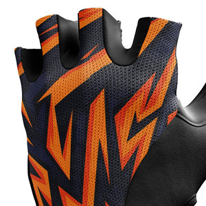 Lightweight Sublimation Cycling Gloves Half Finger Graphic Print Non Slip Grip Men Women Road Racing Printed Cycling Gloves - Product Image 3