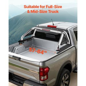 Barra Sportiva Universale Regolabile per Cassone del Pickup Compatibile con Pickup di Dimensioni Complete e Medie con Luce Freno LED Inclusa - Product Image 2