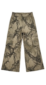 กางเกงยีนส์ทรงตรงกลางขาตรงแบบหนาพิเศษลายพิมพ์นามธรรมสไตล์วินเทจสโตนวอช สำหรับช่าง งานสตรีทแวร์สั่งทำพิเศษ รับผลิตแบบ OEM และติดฉลากส่วนตัว - Product Image 3