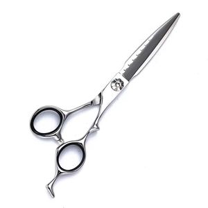 MORJE - Juego de Tijeras de Peluquería Quirúrgicas de Acero Inoxidable para Diestros, 32 Dientes, Hoja Afilada, Mango Largo, para Salón de Belleza - Product Image 2