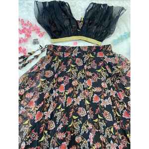 Belle Lehenga Choli pour les fêtes Impression élégante Taille 2XL - Product Image 3