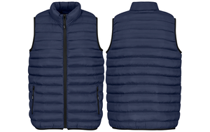 Chaleco Acolchado Casual de Invierno para Hombre, 100% Poliéster, Transpirable, Resistente al Viento, Ecológico, de Secado Rápido, Alta Calidad, Logotipo Personalizado OEM - Product Image 6