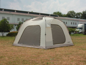 Camptown 5-6 Person Extended Type Four <b>Tent</b> One Bedroom One Living Room Single Layer <b>Large</b> Waterproof Quick Opening Camping <b>Tent</b> - Product Image 2
