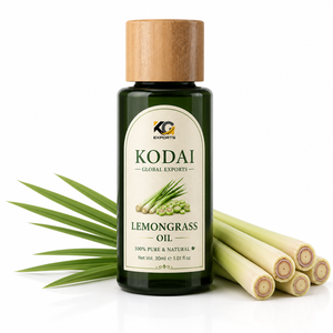 Aceite Esencial de Limoncillo de Tamil Nadu 100% Puro y Natural de Primera Calidad, Destilado al Vapor, para Aromaterapia y Cuidado Facial, Kodai Global Export - Product Image 1