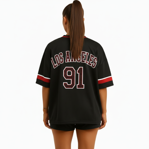 Camiseta Deportiva Personalizada Transpirable 100% Poliéster, Manga Corta, Impresión por Transferencia de Calor, Secado Rápido, Ropa Deportiva para Entrenamiento en Equipo - Product Image 5