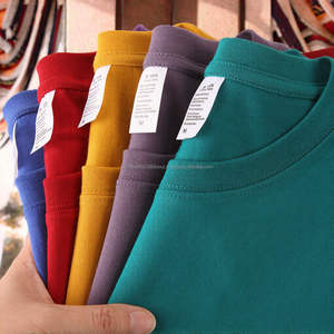 Venta al por mayor logotipo personalizado publicidad camiseta verano cuello redondo manga corta 100% algodón tejido de punto DIY patrón de impresión - Product Image 3