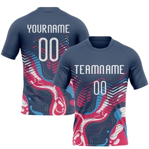 Maillot de volley-ball personnalisé à sublimation, motif géométrique rouge feu et noir-blanc, le plus vendu en gros pour l'industrie - Product Image 2