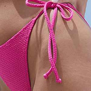 Handmade Sexy Woven <b>Bikini</b> 2 Piece <b>Push</b> <b>Up</b> Swimsuit <b>Set</b> For Women Breathable & Quick Dry Eco Friendly Summer Beachwear - Product Image 6