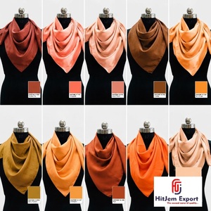 Fine Drape <b>Scarf</b> Cloth Textile Factory Cotton Viscose Polyester Lightweight Woven Material for Fashion Accessory Collections - Product Image 2