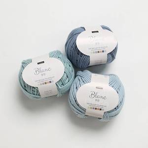 Hilo acrílico Blanc, hilo de algodón y nailon para tejer a mano, ovillo de 40g, hilo de algodón hueco para crochet. - Product Image 5
