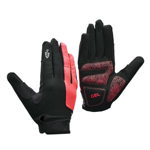 Guantes de Ciclismo Negros con Dedos Completos, Transpirables, Antideslizantes, con Gel en la Palma, para Ciclismo y Deportes al Aire Libre - Product Image 4