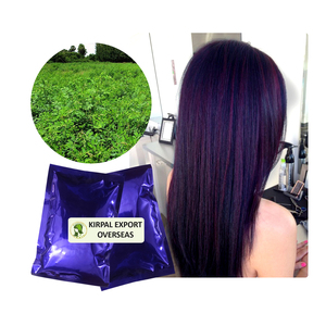 Polvo de índigo orgánico natural más fino para el cabello, tinte para el cabello de sombra azul profundo permanente de calidad de exportación sin productos químicos - Product Image 1