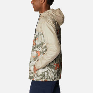 Veste coupe-vent à imprimé floral pour homme, coupe régulière, polyester, vêtements d'extérieur décontractés d'été, haute qualité - Product Image 2