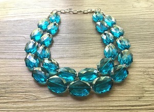 Collier en résine fait main de haute qualité pour amoureux, style classique, cadeau idéal pour mariage et fête, vente directe en gros de bijoux et artisanat - Product Image 4