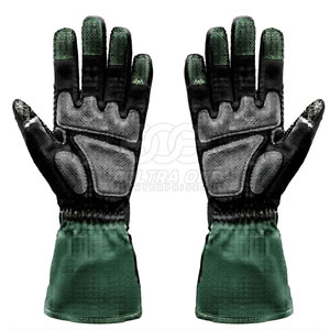 Winter Racing Kart Gloves Breathable Performance Fabric <b>Silicone</b> Grip Palm Extended Wrist Design <b>Waterproof</b> Lightweight Hook - Product Image 5