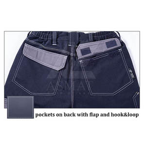 Pantalones de Trabajo Resistentes para Constructor, Tejido Transpirable, Construcción Duradera, Rodillas Reforzadas, Alta Resistencia - Product Image 5