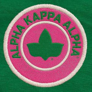 AKA Knit Track Suit Set Women Green Zip Jacket <b>Pants</b> Set Pink Stripe Athletic Wear Greek Sorority Casual Sports Outfit - Product Image 3