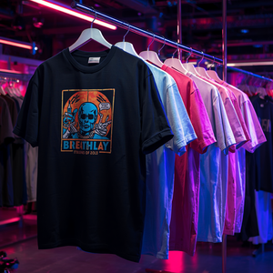 เสื้อยืดโอเวอร์ไซส์ผ้าฝ้าย 100% ทรงหลวม สไตล์ลำลอง สตรีทแวร์ พร้อมบริการรับผลิตแบบ OEM ODM - Product Image 1