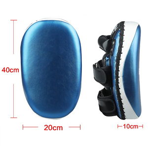 Almohadillas Tailandesas de Cuero PU Curvadas, Directas de Fábrica, para Entrenamiento de MMA, Almohadillas de Boxeo Absorbentes de Impactos para Gimnasio y Fitness - Product Image 6