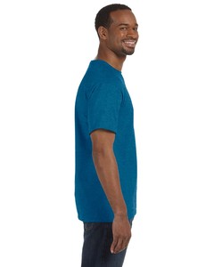 Custom Logo Regular Fit Men's <b>Tshirts</b> Heavyweight 100% Cotton Rib O-Neck Drop Shoulder Streetwear T-Shirts for Men - Product Image 6