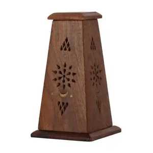 Support de bougie en acier inoxydable avec base en bois, insert annulaire, support pour bougie chauffe-plat, base de bougie de table moderne, support métallique pour diffuseur d'ambiance domestique - Product Image 6