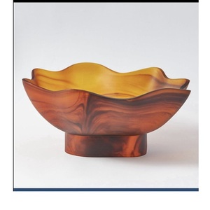 Salad Serving Resin Food Bowl <b>Table</b> Decorative <b>Epoxy</b> Resin Bowl High Standard Quality Piece Customize Packing - Product Image 4