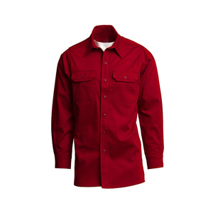 FR Tee Shirts NFPA 2112 & NFPA70E CAT 2 Fire Retardant Cotton Knit T-Shirt Fire Resistant Shirt - Product Image 3