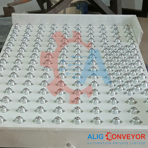 Convoyeur à rouleaux à gravité manuel pour la manutention/déplacement/transfer de matériaux d'un fabricant indien de convoyeurs - Product Image 2