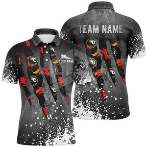 Nueva Llegada: Camisetas de Billar y Snooker Transpirables, Estampadas y Personalizables - Ropa Deportiva de Alta Calidad de Secado Rápido - Product Image 4