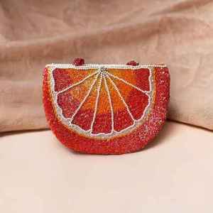 Bolso de Mano Artesanal Indio de Lujo, Informal, para Uso Diario, con Cuentas de Vidrio Coloridas y Asa de Baguette, Accesorio de Moda Duradero con Cristales Artísticos - Product Image 6