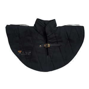 Medieval Padded Arming Collar Thick Cotton Gorget Neck Armor Handmade Knight Costume Renaissance Fair Armor Neck Guard Cosplay - Product Image 1