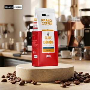 กาแฟบดพรีเมียม มิลาโน โคอิ ดง เวียดนาม โรบัสต้า 200 กรัม คั่วเข้ม รสชาติเข้มข้น ขมจัด ขายส่ง รับผลิตแบบ OEM ODM - Product Image 4